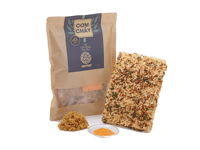 Cơm cháy lắc chà bông phô mai