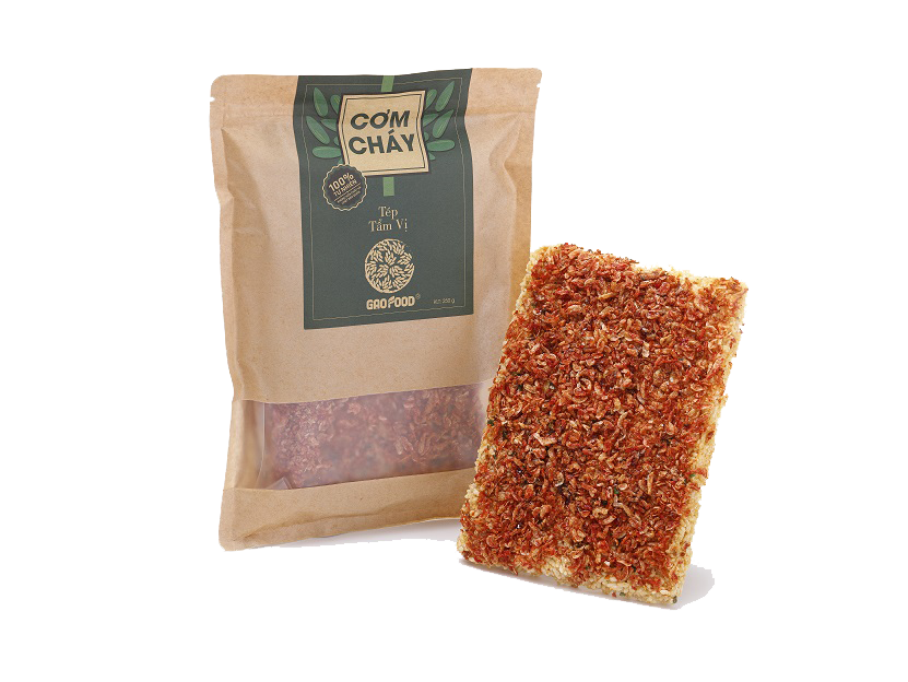 Cơm cháy tép tẩm vị