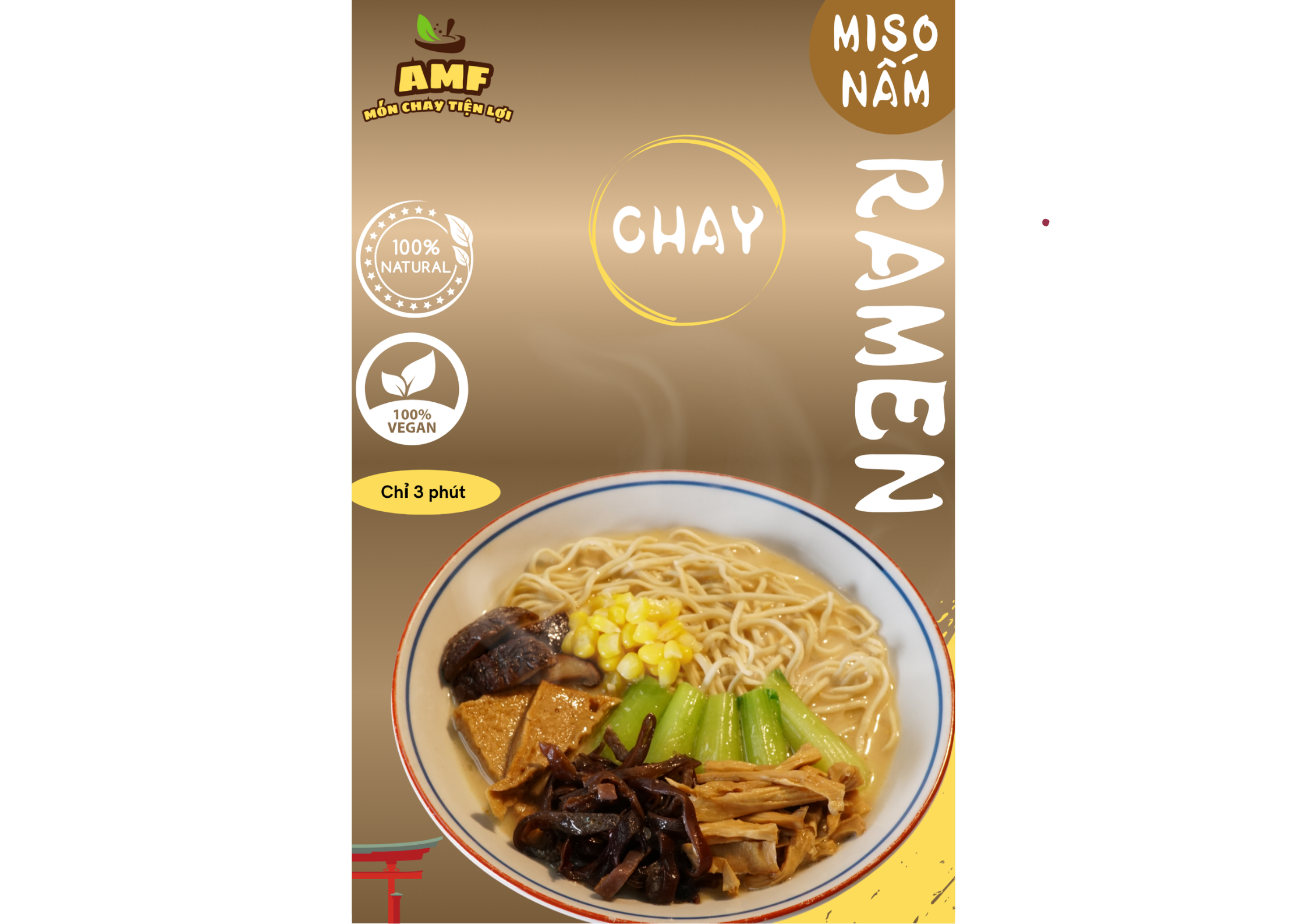 Mì Ramen Miso Nấm